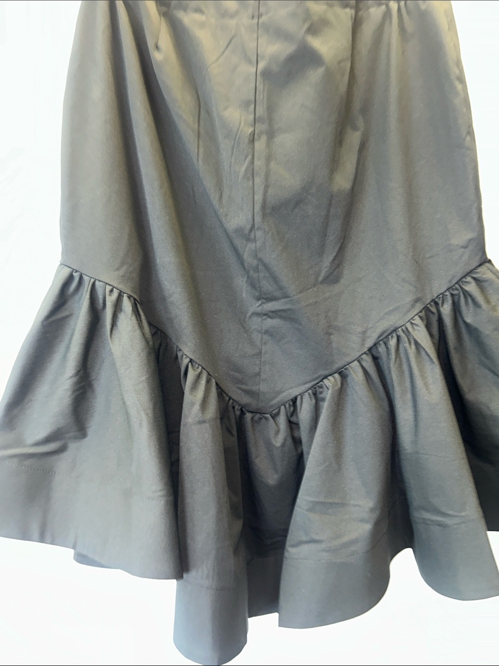 Black High-Low Ruffle Skirt - Picture 4 of 5